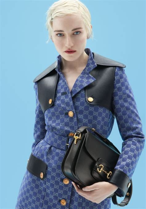 gucci pubblicià|julia garner gucci.